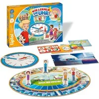 Ravensburger Spiel tiptoi® Wir lernen die Uhr, Made in Europe