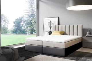Boxspringbett Schlafzimmerbett ELSA 140x200cm inkl.Bettkasten