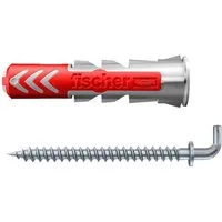 fischer Schrauben- und Dübel-Set Fischer Dübel-Set Duopower 6.0 x 30 mm - 6 Stück