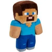 Plüschfigur Steve Minecraft aus verschiedenen Materialien und Textilien, Kuscheltier
