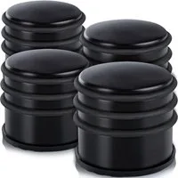 Goods+Gadgets Türstopper DIMONO Türstopper Edelstahl – Türhalter mit Gummiring 4er Set (4 St)