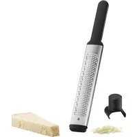 WMF Küchenreibe Top Tools, Cromargan® Edelstahl Rostfrei 18/10, Kunststoff, (2-St), Cromargan Edelstahl, rutschfester Soft-Touch-Griff, Fingerschutz