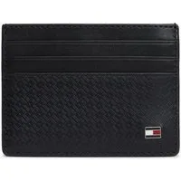 Tommy Hilfiger Kartenetui TH EMBOSS CC HOLDER, Unisex, Mini-Geldbeutel, Portemonnaie mit Monogramm-Prägung