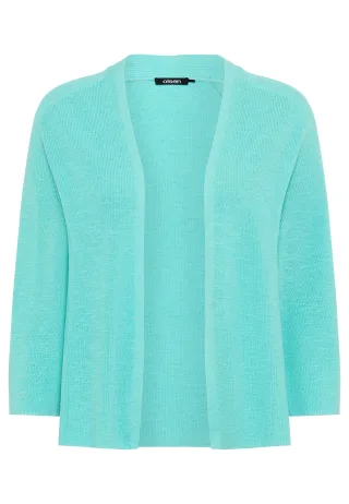 Olsen - Cardigan Long Sleeves pool blue - Gr. - 42