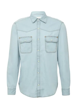 s.Oliver - Hemd blau - Gr. - XL