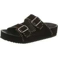 VERBENAS ELENA SERRAJE PASADO Pantolette Sommerschuh, Hausschuh, Strandschuh mit zwei verstellbaren Schnallen