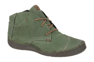 Josef Seibel Damen Stiefeletten 59690 MI796 600 Gr?n Bequeme Echtleder Stiefel