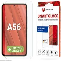 Displex Displayschutzglas Smart Glass Screen Protection - ultra-dünn, unzerbrechlich, unsichtbar für Samsung Galaxy A56, Displayschutzfolie, Schutzfolie, Bildschirmschutz, kratz- & stoßfest