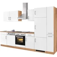 KOCHSTATION Küchenzeile KS-Toronto, Breite 310 cm, mit E-Geräten
