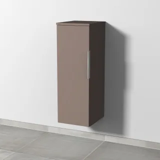 Sanipa 3way Mittelschrank mit 1 Tür, Taupe-Matt, UP1181T UP1181T