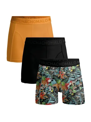 Muchachomalo Herren Boxer Shorts - 3er Pack - Herren Unterwäsche