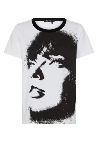 Marc Aurel - Shirt mit Print white - Gr. - 38