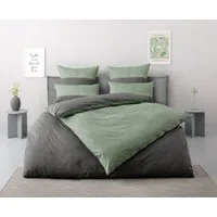 TOM TAILOR HOME Bettwäsche Henry, Renforcé, 3 teilig, Bettwäsche aus Baumwolle, mit GRATIS-Zugabe: Sporthandtuch