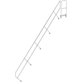 Munk Zweiter Handlauf für Treppe mit Plattform 45° - 600518