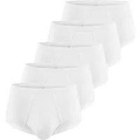 ESGE - Die Wäsche-Macher Slip 5er Pack - Doppelripp (Spar-Set, 5-St) Slip / Unterhose - Baumwolle - mit Eingriff - Ohne Seitennähte