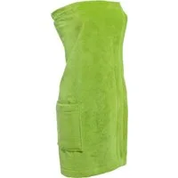 Erwin Müller Kilt Sarong, 150, mit Aufsatztasche:, default, Velours Uni