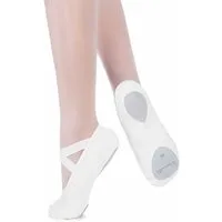 tanzmuster Ballettschuhe Leon aus 100 % Baumwolle Tanzschuh Ballettschläppchen für Kinder und Erwachsene
