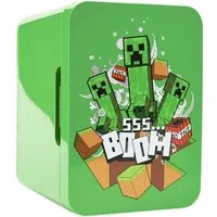 UKONIC Elektrische Kühlbox Minecraft Mini-Kühlschrank Thermoelectric Cooler 4L (Creeper & TNT)