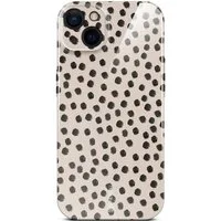 ONEFLOW Handyhülle für iPhone 15 Splash Cover Creme Beige Punkte 6,1 Zoll, Hülle mit Design Muster Designer Case Kameraschutz Handy Schutzhülle