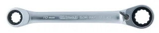KS Tools GEARplus Doppel-Ratschenringschlüssel umschaltbar - 503.4571