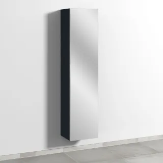 Sanipa 3way Hochschrank mit 1 Doppelspiegeltür, Marine-Matt BP1531R