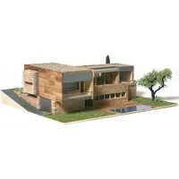 Domus Kits Modellbausatz MURA, Maßstab 1:87, (Modellbausatz, 960-tlg., Villa), Made in Europe
