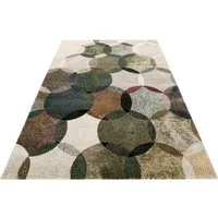 Esprit Teppich Modernina ESP-3378, rechteckig, Höhe: 13 mm, weicher Kurzflor in modernem Design, Wohnzimmer, Schlafzimmer, bunt