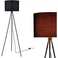 lux.pro Stehlampe, ohne Leuchtmittel, »Dreifuß« schwarz Höhe 150cm