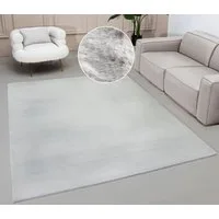 OTTO home Fellteppich Balu, Kunstfellteppich, Modern, Langflor Teppich, rechteckig, Höhe: 20 mm, Kaninchenfell-Haptik, kuschelig, weich, Wohnzimmer, Schlafzimmer