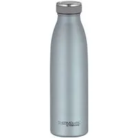 THERMOcafé Isolierflasche TC BOTTLE, aus doppelwandigem Edelstahl, spülmaschinenfest, gummierter Drehverschluss, absolut dicht bei Kohlensäure
