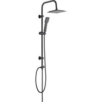 WENKO Duschsystem Cuadro, mit Regendusche und Handbrause