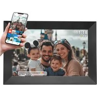 Denver PFF-1024B Digitaler Bilderrahmen (25.5 cm/10.1 ", 1280 x 800 Pixel, 16 GB, mit WLAN und Foto-Sharing)