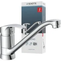Schütte Spültischarmatur CELLINO Niederdruck Armatur Küche, 360° schwenkbarer Wasserhahn