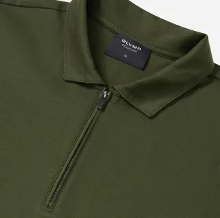 OLYMP Signature - Signature Zip Polo - Gr. - M