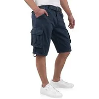 Indicode Cargoshorts Kjeld Herrencargoshorts mit 6 Taschen
