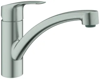 GROHE Küchenarmatur Eurosmart 33281_3 flacher Auslauf supersteel, 33281DC3 33281DC3