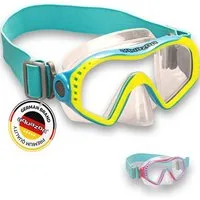 AQUAZON Taucherbrille STARFISH Kinder Schnorchelbrille 7-12 Jahre mit Textil Kopfband