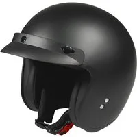 ROCC Motorradhelm Rocc Classic Jethelm Matt-Schwarz M (1er Set), jethelm für motorrad