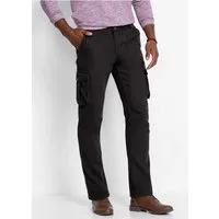 bonprix Cargohose aus Baumwolle, mit Cargotaschen und Eingrifftaschen, Regular Fit