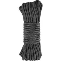 normani Seil Allzweck-Outdoor-Seil 7 mm x 15 m Lemoray, Stabiles Polypropylen-Seil, belastbar bis 320 kg