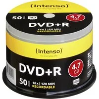 Intenso DVD-Rohling DVD+R 4.7 GB 16X 50ER Spindel 4111155