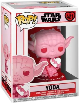 Funko Pop! 421 - Star Wars: Valentines-Yoda with Heart