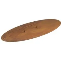 BBQ-Toro Feuerschale Feuerschalen Deckel für Ø 70 cm Feuerschalen, Rostoptik, Abdeckung, (1-St), Hitzebeständig