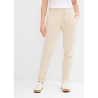 bonprix Jerseyhose aus Viskose, Polyester und Elasthan, mit Bequembund und Kordelzug