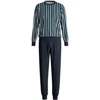 CALIDA Pyjama Relax Choice Herren (2 tlg) Swiss+Cotton-Qualität, weich, atmungsaktiv, langlebig, pflegeleicht