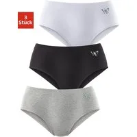 petite fleur by Lascana Formslip (3er-Pack) shape wear, unifarben, mit Schmetterlingsdruck, Baumwollmischung
