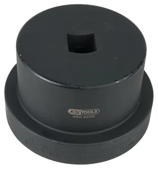KS Tools 1" Achsmuttern-Schlüssel mit Führungsbund, 12-kant - 460.4255