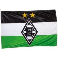 Borussia Mönchengladbach Fahne Borussia M´Gladbach Hissfahne "Logo" 150x100