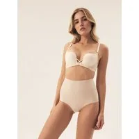 ESOTIQ Miederhose Miederhose Plain, starker Shaping Effekt, nahtlos, glatte Microfaser