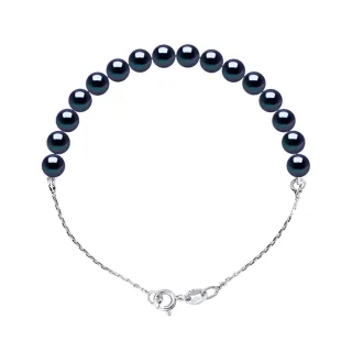 Armband echte Süßwasser-Zuchtperle rund 6-7 mm